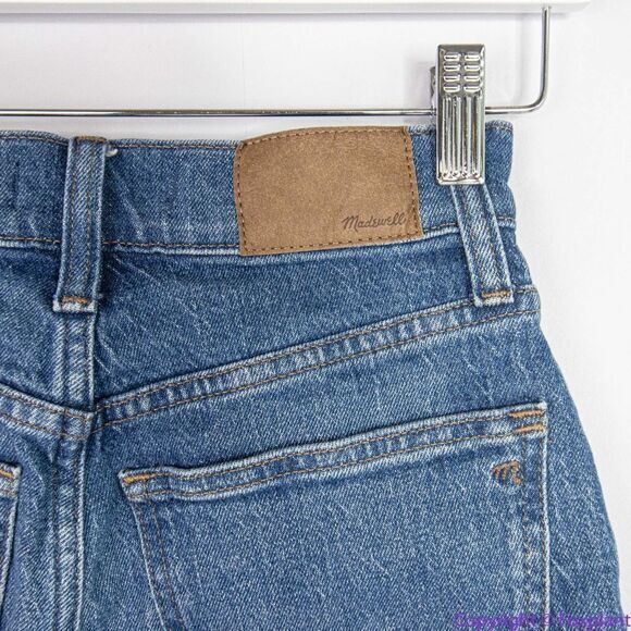 NEW Madewell The Petite Perfect Vintage Wide-Leg Jean in Leifland Wash, 23P‎ - Picture 11 of 15